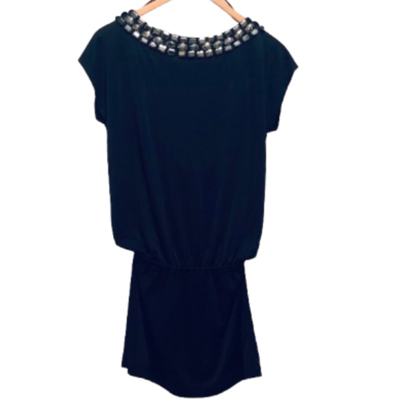Erato Beaded Mini Dress/Blouson Top - Picture 7 of 7